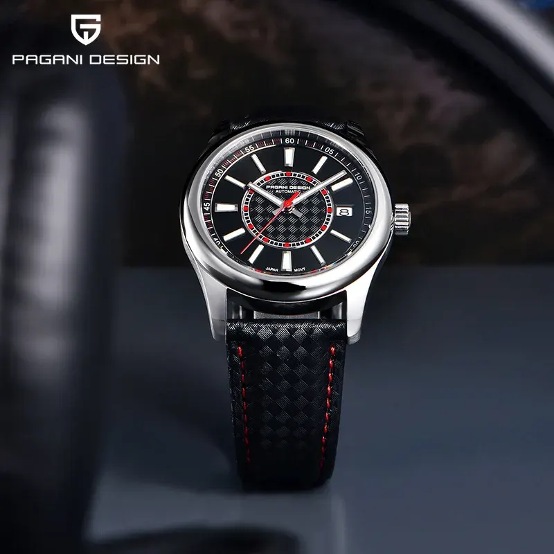 Pagani Design Automatic Black Dial Quartz Men's Watch-  PD-1778